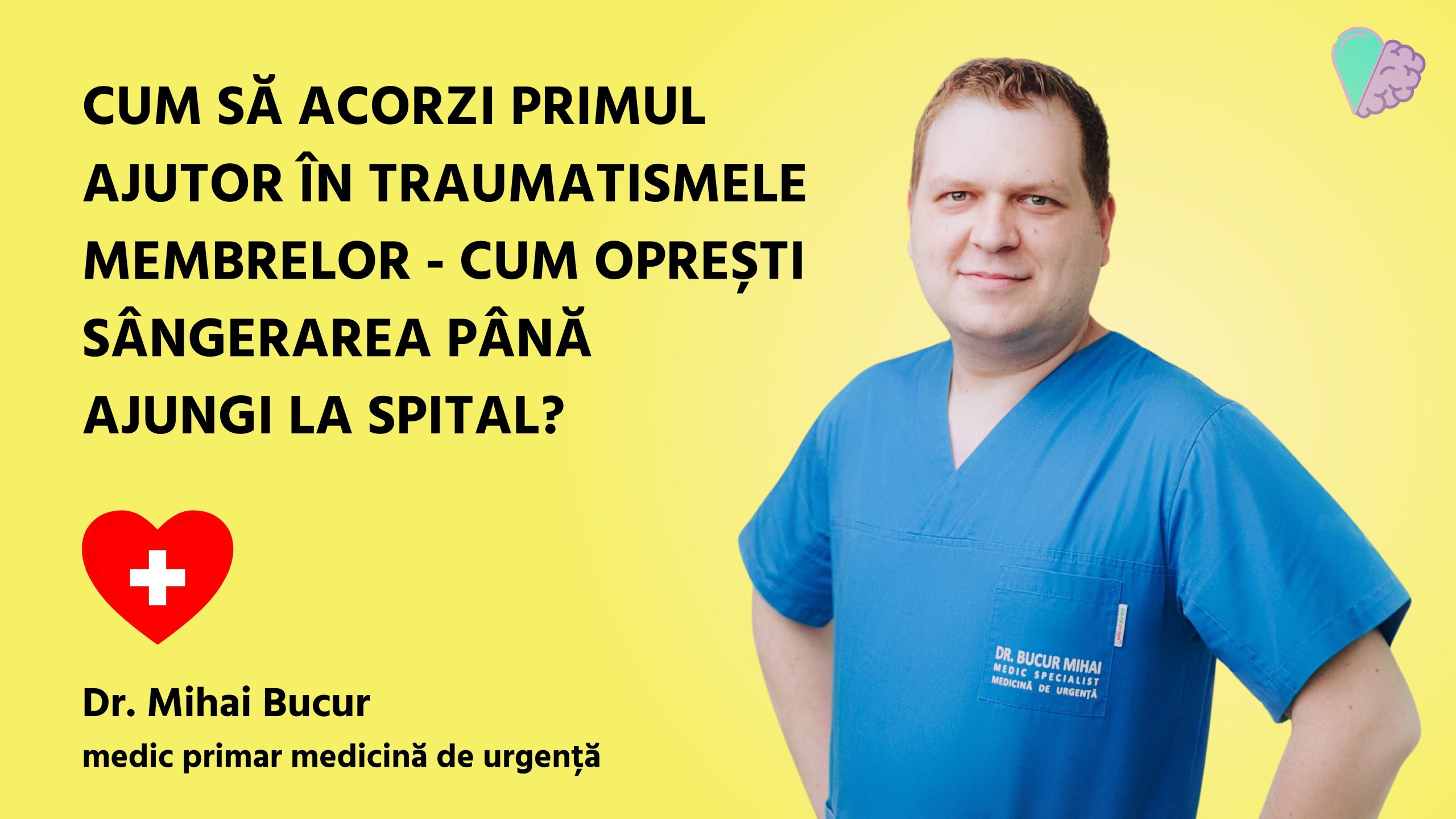 Cum să acorzi primul ajutor în traumatismele membrelor? Cum oprești sângerarea până ajungi la spital?