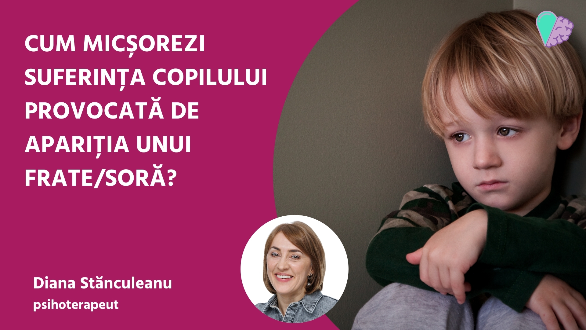 Cum micșorezi suferința copilului provocată de apariția unui frate/soră?