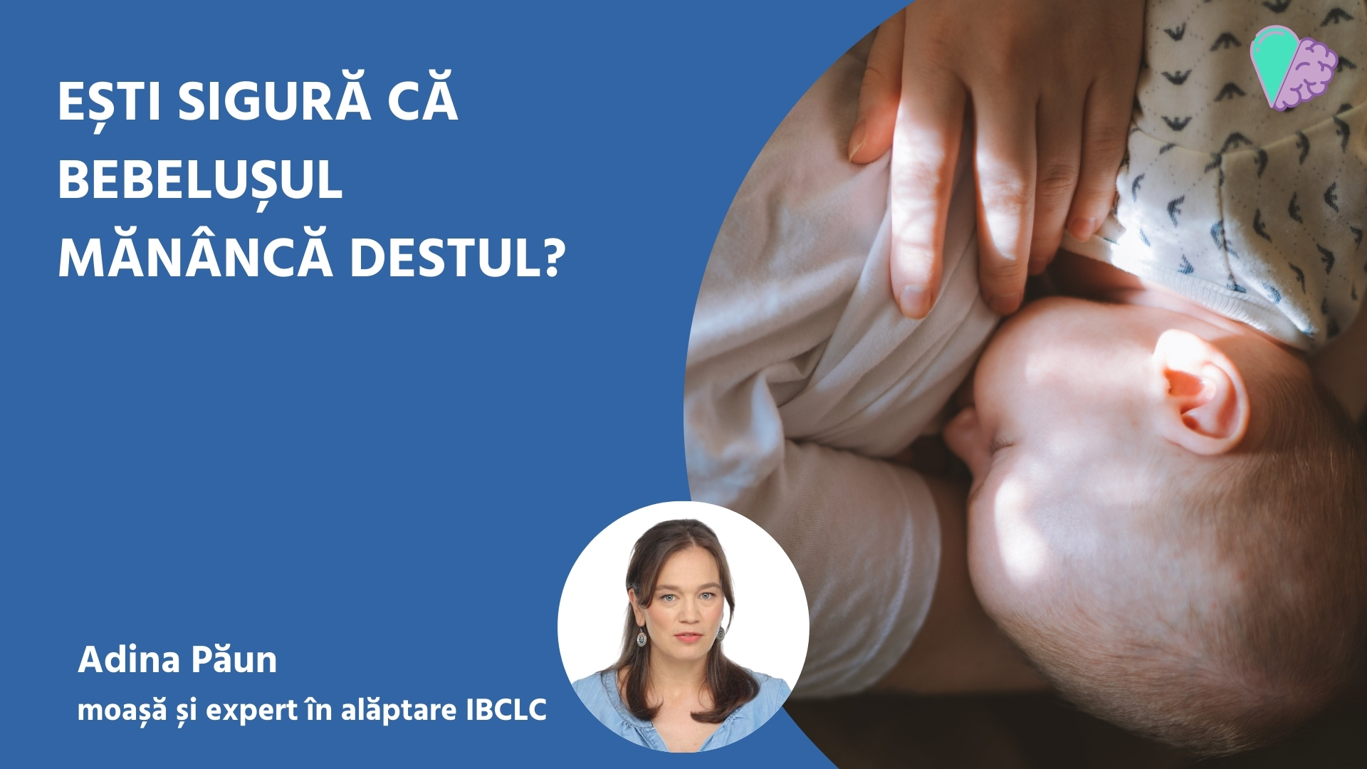 Ești sigură că bebelușul mănâncă destul?