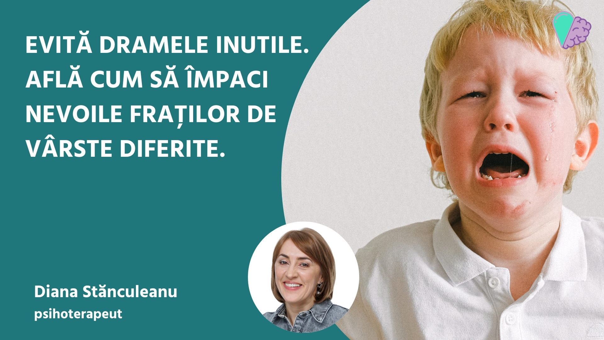 Evită dramele inutile. Află cum să împaci nevoile fraților de vârste diferite