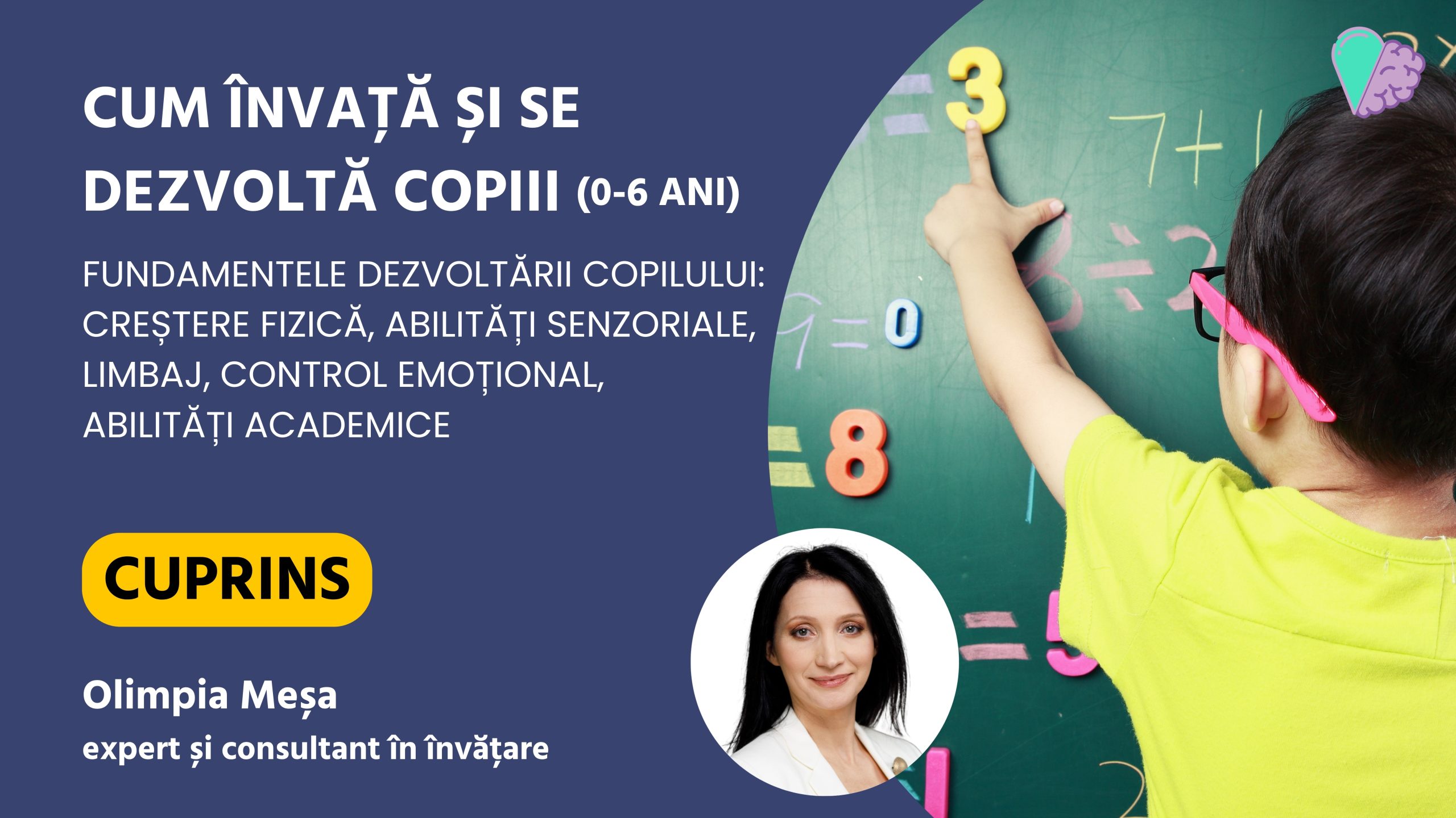 Cum învață și se dezvoltă copiii între 0 și 6 ani