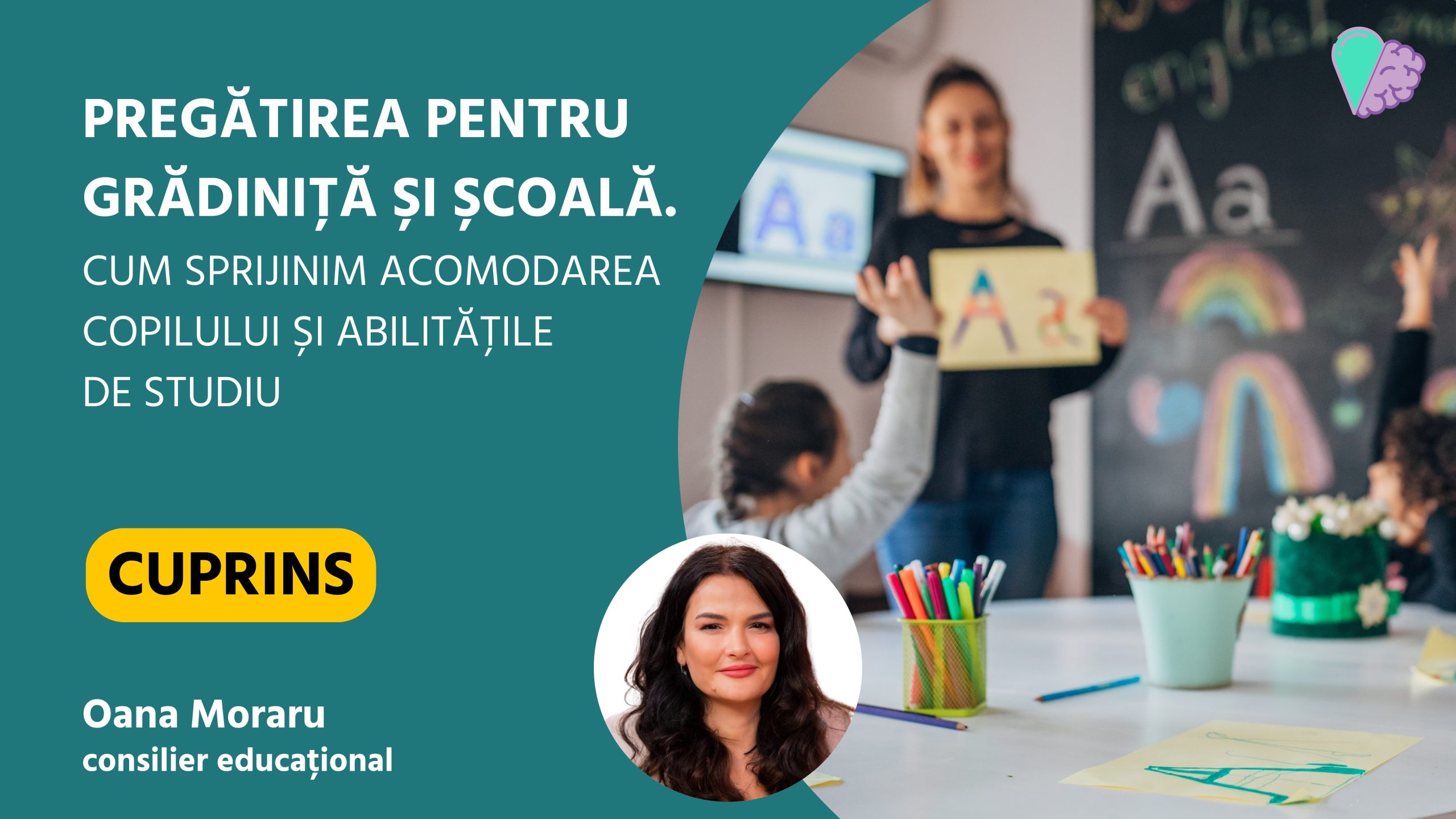 Pregătirea pentru grădiniță și școală. Cum sprijinim acomodarea copilului și abilitățile de studiu