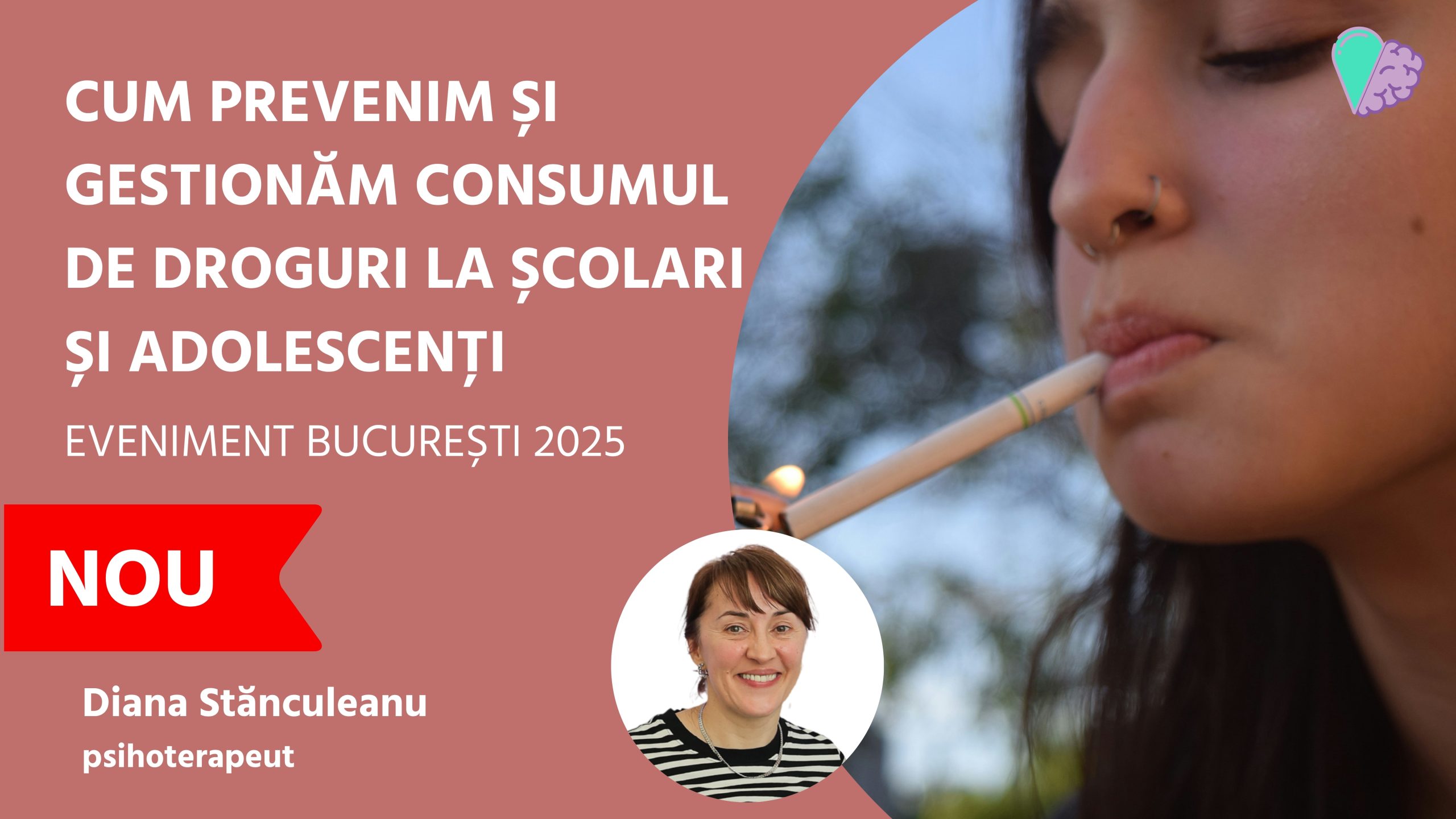 Cum prevenim și gestionăm consumul  de droguri la școlari și adolescenți